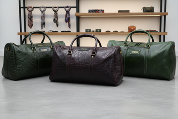 Karenzi Voyager Leather Duffel Bag