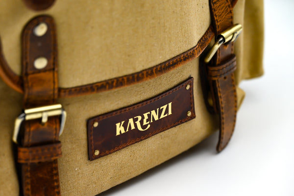 KARENZI EXPEDITION CANVAS BACKPACK
