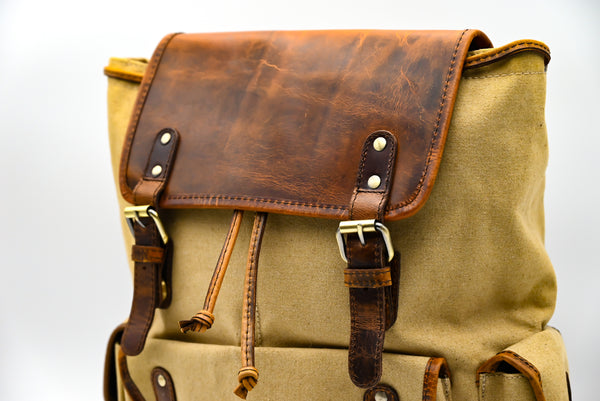 KARENZI EXPEDITION CANVAS BACKPACK