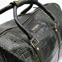 KARENZI VOYAGER LEATHER DUFFEL BAG