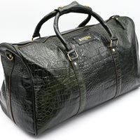 KARENZI VOYAGER LEATHER DUFFEL BAG