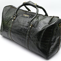KARENZI VOYAGER LEATHER DUFFEL BAG