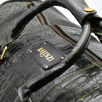 KARENZI VOYAGER LEATHER DUFFEL BAG