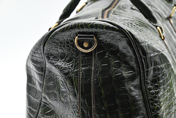 KARENZI VOYAGER LEATHER DUFFEL BAG